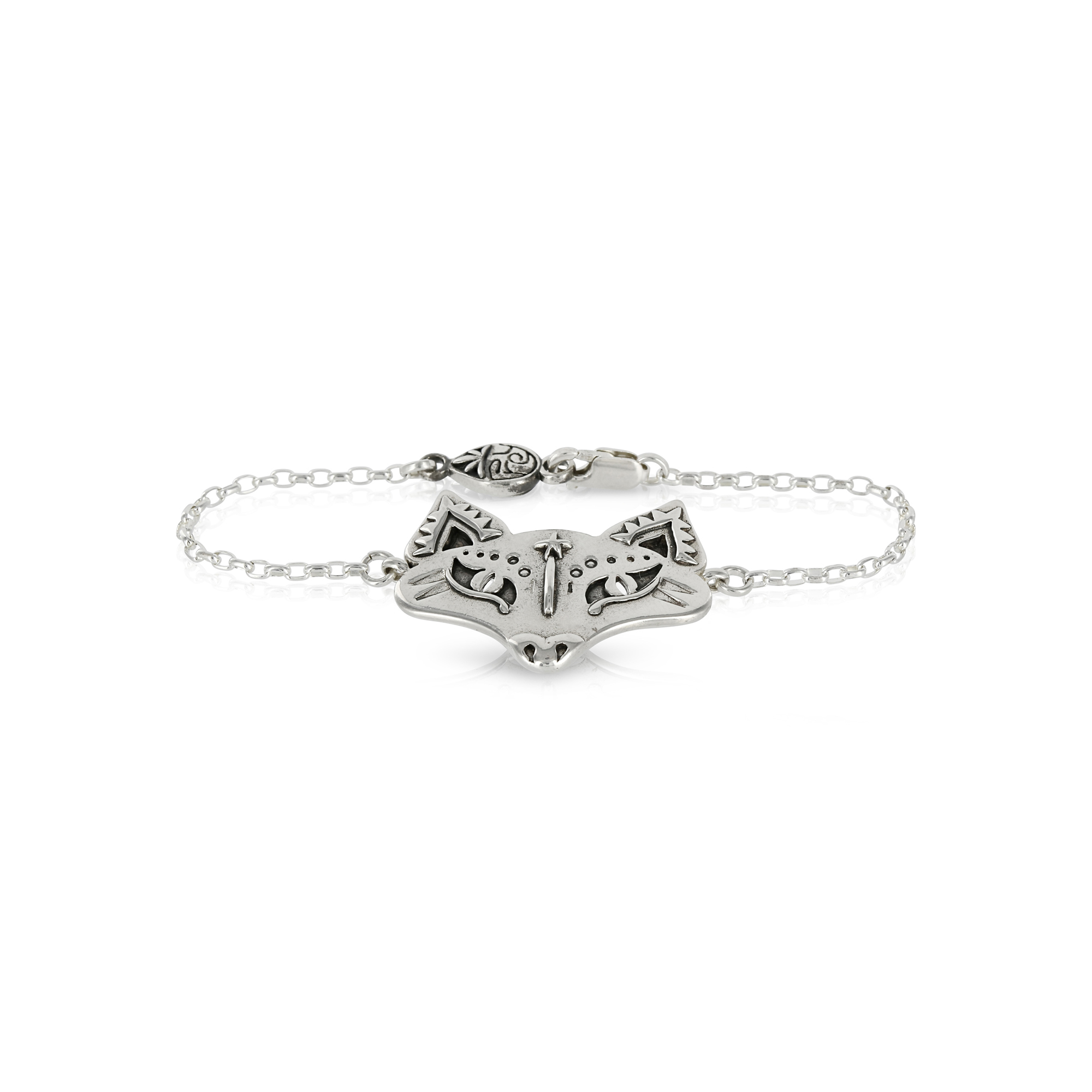 Silver Fox Bracelet by Prey Jewellery