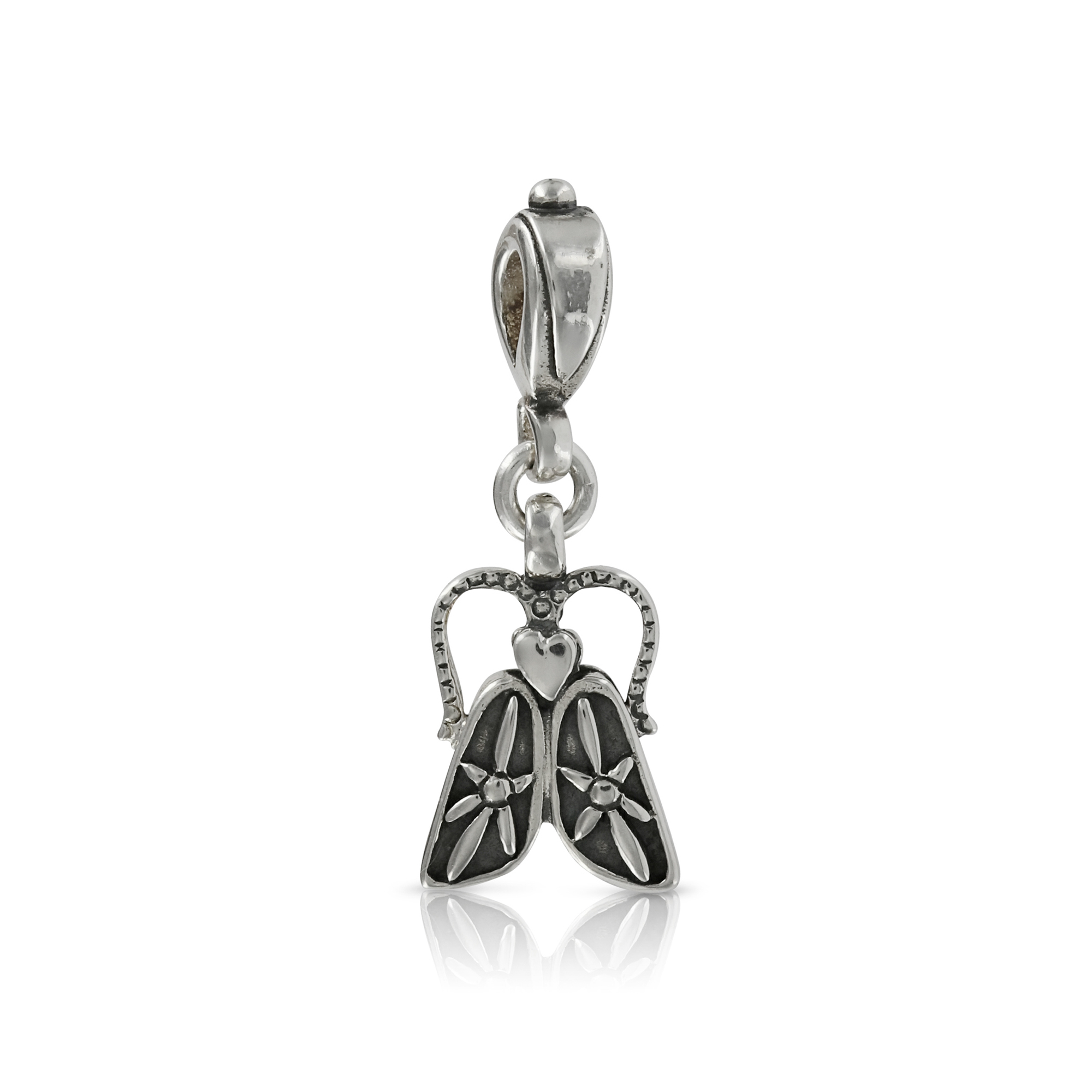 Silver Bug Pendant by Prey Jewellery