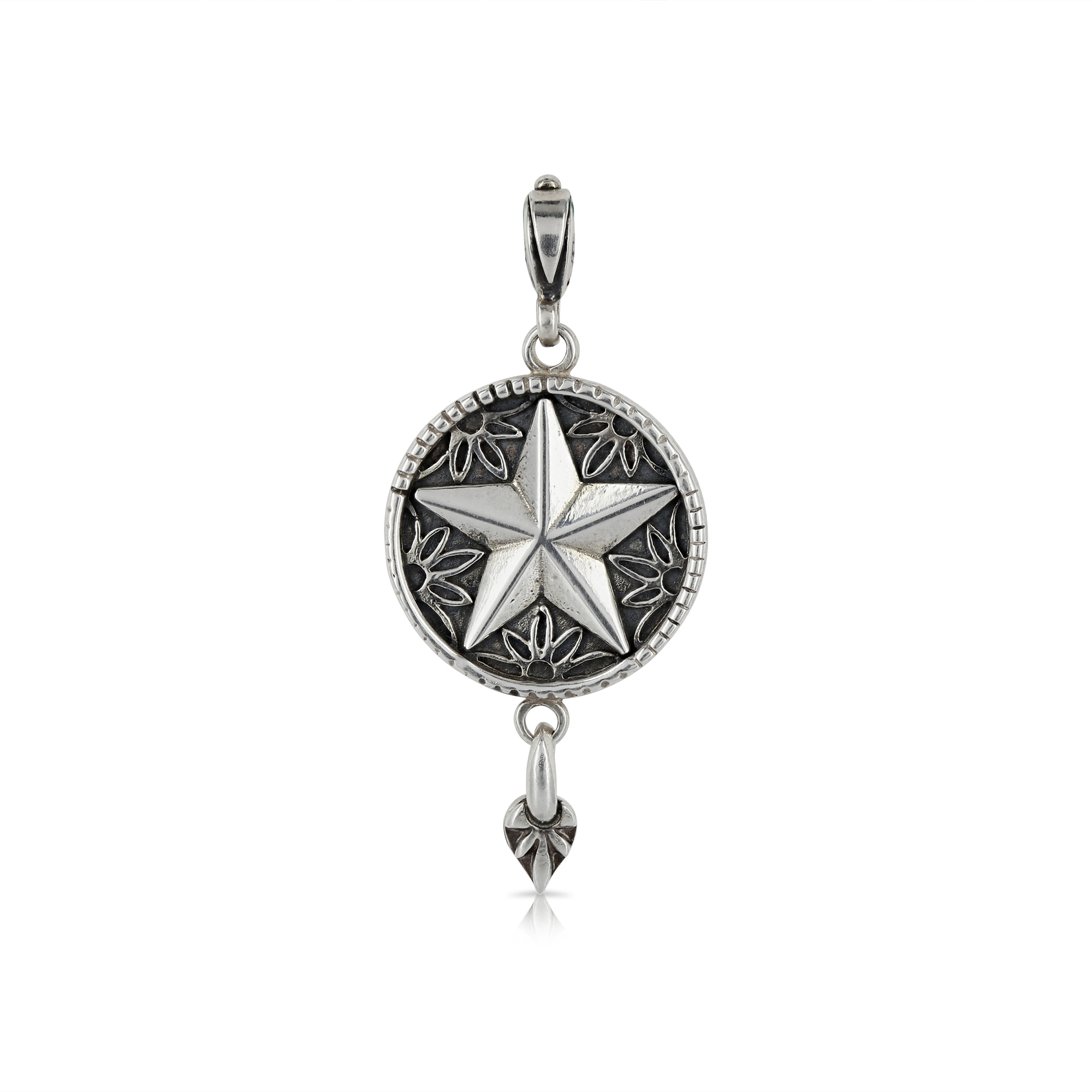 Silver Star Pendant by Prey Jewellery