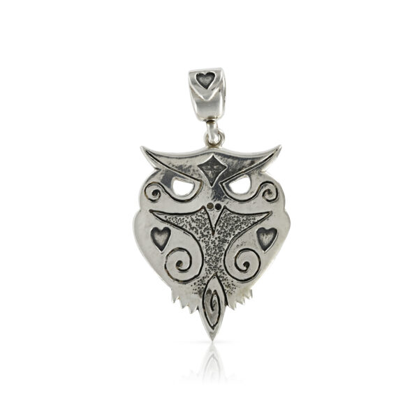 Silver Owl Pendant - Image 3