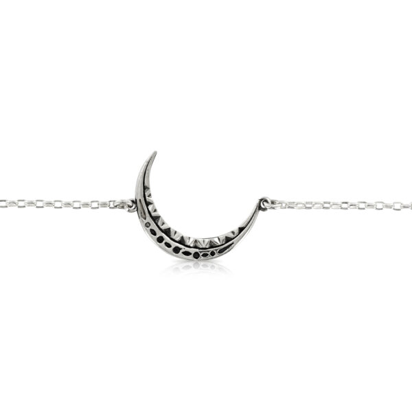 Silver Moon Bracelet - Image 2