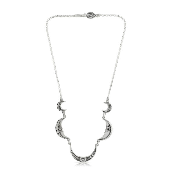 Silver Moons Necklace - Image 2