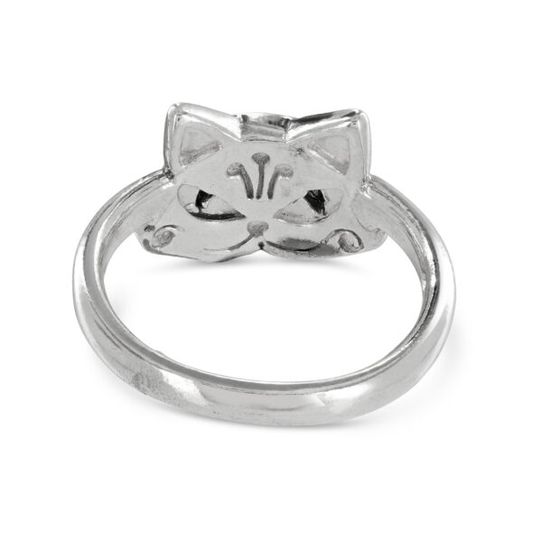 Silver Cat Ring - Image 2