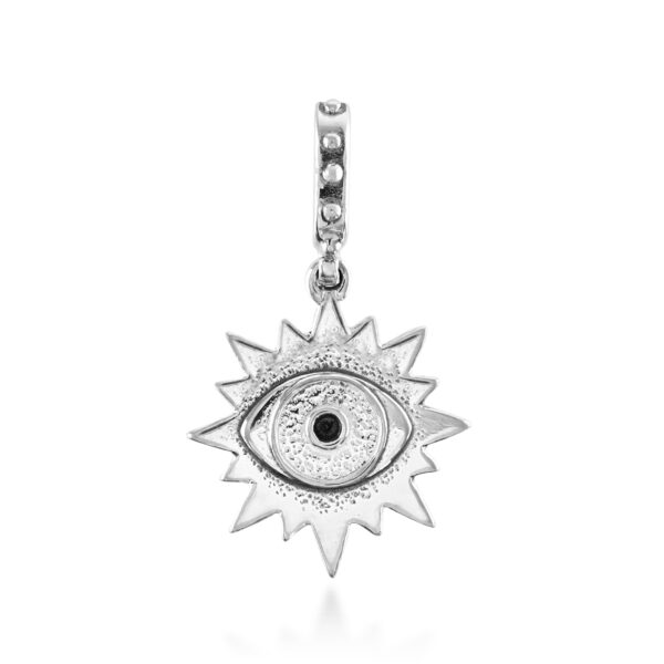 Silver sun ray pendant - Image 2
