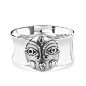 Silver Sun Ring